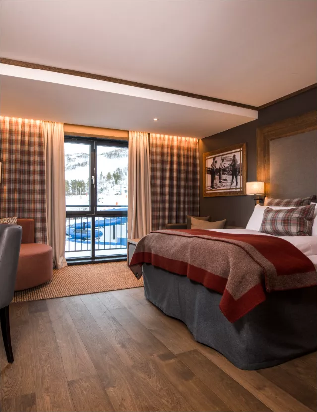 Våre koselige hotellrom på Geilo og Vestlia Resort